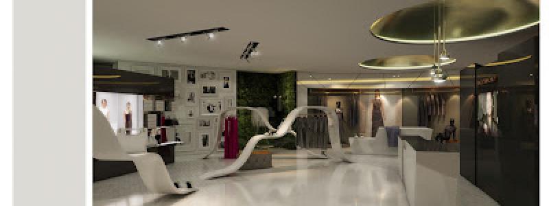 Propuesta de showroom para el diseñador Ángel Sánchez en Nueva York