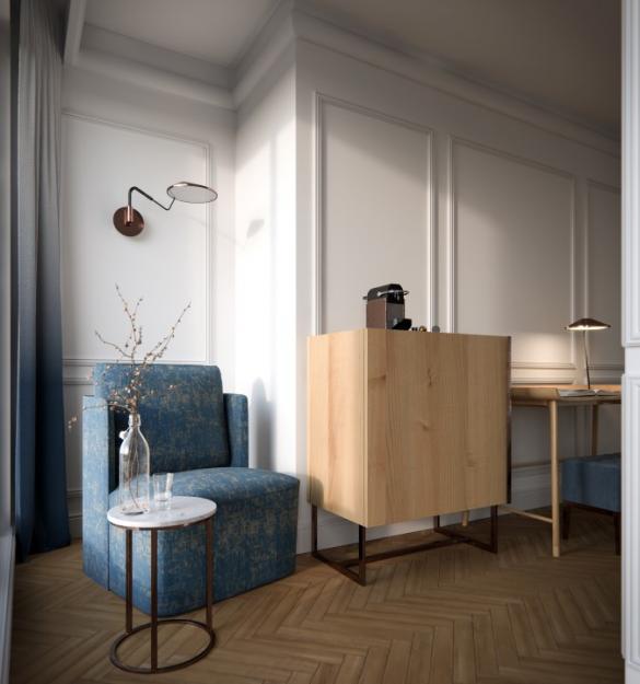 Diseño contract hotelero PF1