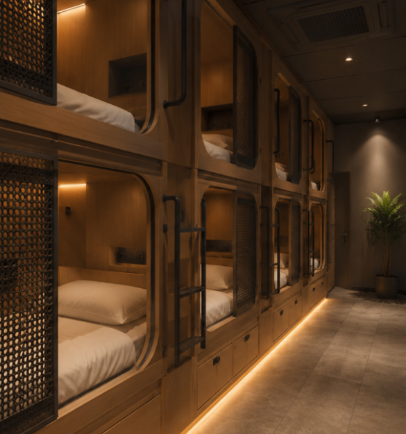 Hoteles cápsula en España: entre la resistencia cultural y la oportunidad de reinterpretación Hoteles cápsula en España: entre la resistencia cultural y la oportunidad de reinterpretación